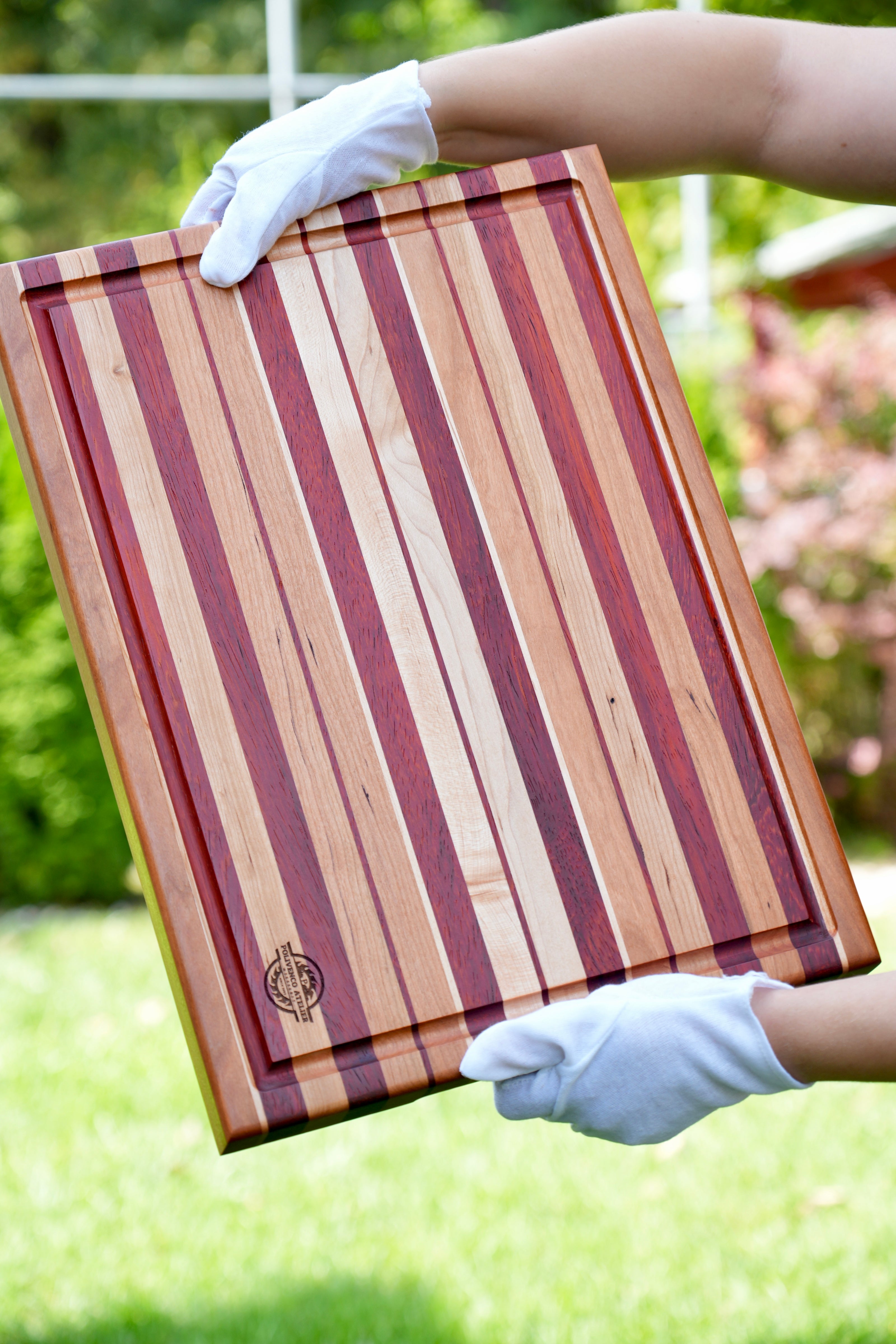 Timber Flame – Handmade Edge Grain Cutting Board