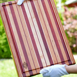Timber Flame – Handmade Edge Grain Cutting Board